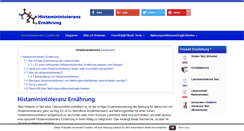 Desktop Screenshot of histaminintoleranz.at